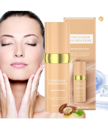  Chaies Foundation - 30ml Lightweight Water and Sweat Resistant Anti-Stain | Tone Correction Unifying For Women and Girls For Days Out Work Shopping - Buy Online on GoSupps.com