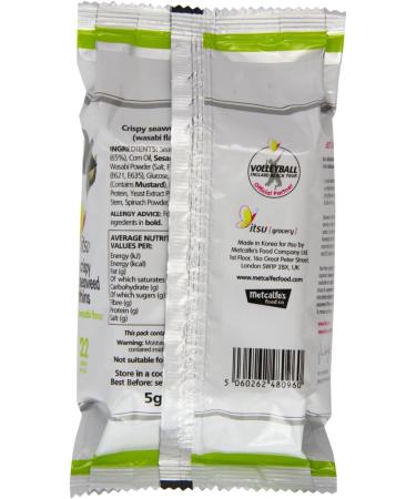 (4 PACK) - Itsu - Seaweed Thins Wasabi | 5g | 4 PACK BUNDLE - Buy Online on GoSupps.com