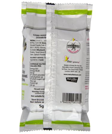Buy Itsu Wasabi Seaweed Thins 5G | International Shipping Available | Healthy Snack - Buy Online on GoSupps.com