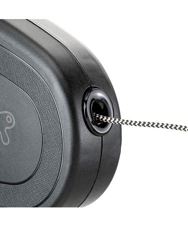 Ferplast Flippy One Dog Leash - Retractable Roller Leash for Large Dogs Up to 35 kg | 5 m Pull-Out Cord | Black - Buy Online on GoSupps.com