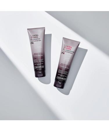 Giovanni 2chic Ultra-Sleek Shampoo | Brazilian Keratin & Argan Oil | 24 fl oz - Buy Online on GoSupps.com