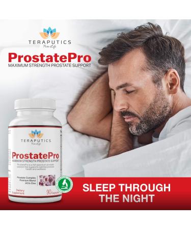 ProstatePro - Saw Palmetto Prostate Health Supplement for Men | Non GMO Bladder Control & DHT Blocker - 90 Capsules - Buy Online on GoSupps.com