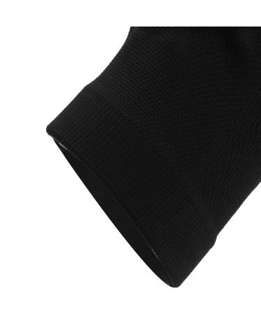 YUYTE Moisturising Compression Knee Sleeve Breathable Black Knee Brace for Meniscus Tear & Arthritis (M) | International Shipping Available - Buy Online on GoSupps.com