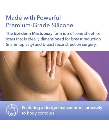 Biodermis Transparent Silicone Scar Patches 1x2st - Self-Adhesive for Breast Surgery Scar Care & Scar Improvement - Buy Online on GoSupps.com