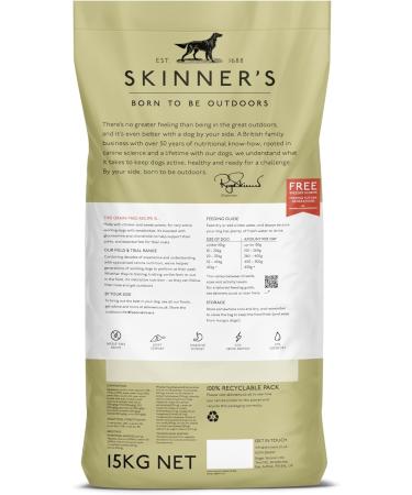 Skinner s Field & Trial Grain Free Chicken & Sweet Potato Complete Dry Adult Dog Food For Dogs with Intolerance to Grains 15kg 1 count (Pack of 1) - Buy Online on GoSupps.com