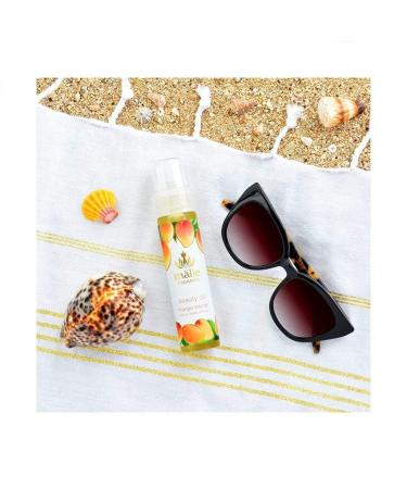 Malie Organics' Mango Nectar All Natural Organic Therapeutic Botanical Beauty Oil Moisturization & Nourishment for any Any Skin Type - Buy Online on GoSupps.com