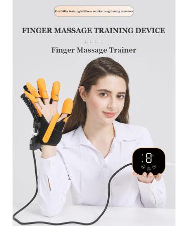 Hand Function Hemiplegia Finger Rehabilitation Trainer Rehabilitation Robot Gloves USB Chargeable Rehabilitation Glove Relieve Hand Stiffness Right Hand Medium - Buy Online on GoSupps.com