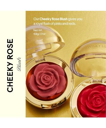 Winky Lux Cheeky Rose Cream Blush - Vitamin E Infused Mauve Dodgy Makeup Blush - Buy Online on GoSupps.com