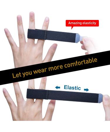 Sumifun Elasticity Toe Splint 4 Packs of Toe Wraps for Broken Toe Curled Toe Hammer Toe Toe Bandage for Big Toe Alignment Fracture Splint for Men or Women - Buy Online on GoSupps.com