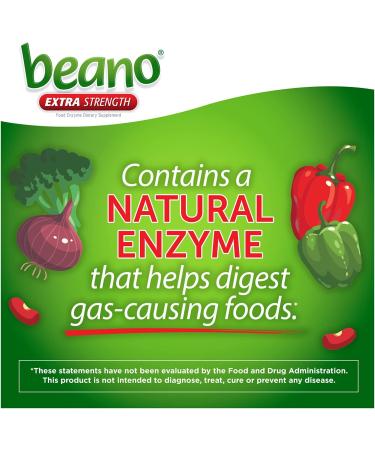 Beano Ultra 800 Gas Prevention & Digestive Enzyme Supplement - 100 Tablets - Buy Online on GoSupps.com