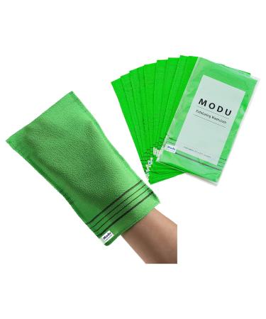 Modu 10x Korean Exfoliating Bath Towel 6"x9.1" Asian Italy Towel