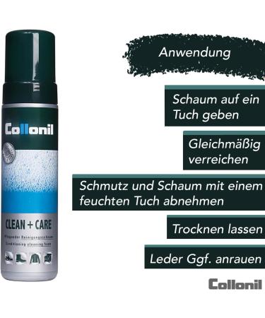 Collonil Clean and Care Shoe Treatment & Polish 200ml - Transparent/Neutral - Buy Online on GoSupps.com