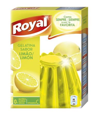 Royal - Lemon Flavored Gelatin - 170Gr
