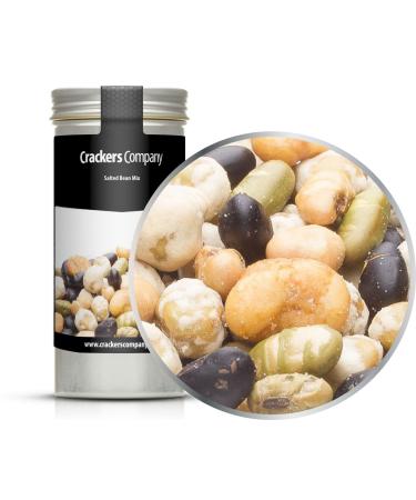 5 x 65g snack made of edge soybean bean and peas roasted salted with 28% protein vegetarian vegan lactose -free 5 x 65g in aluminum dose (325g)