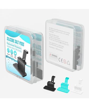 FireAnt 16 Pack Silicone Salt Pods Refills for Navage Nasal Care - Reusable Replacement Accessories in White and Blue Packs - Buy Online on GoSupps.com