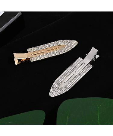 Rhinestone No Bend Hair Clips - Aileam Bangs Diamond Hair Clip for Women and Girls - Buy Online on GoSupps.com