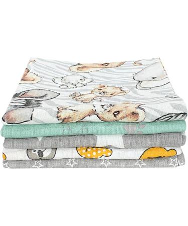 TupTam Baby Muslin Diapers & Burp Cloths | 70x80 cm - Unisex 10-Pack | Soft & Durable Infants - Buy Online on GoSupps.com