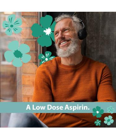 GeriCare Low Dose Adult Chewable Aspirin 81mg Pain Reliever Fever Reducer 36 Count (Pack of 4) - Buy Online on GoSupps.com