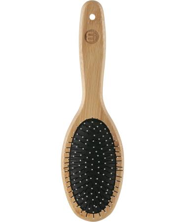 Mikki Bamboo Ball Pin Brush for Medium to Thick Hair Coats - Handmade from Sustainable Bamboo - Large Brown - Buy Online on GoSupps.com