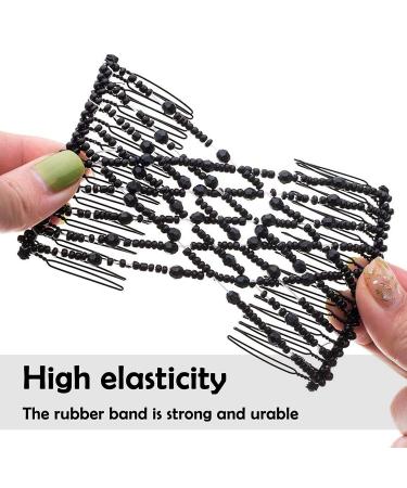 Buy Besbomig 5-Piece Pearl Hair Clip Set | Stretchable Hair Combs & Clinging Pins for Women & Girls | Stylish Hair Accessories - Buy Online on GoSupps.com