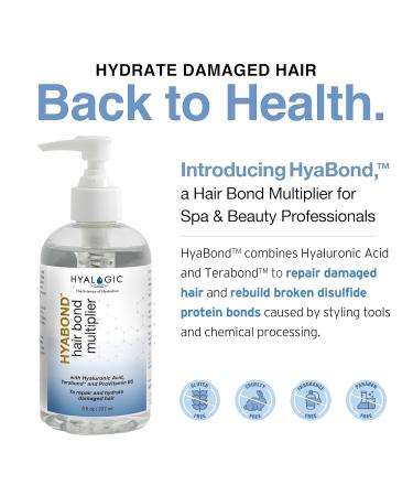 Hair Bonding Treatment - Hyalogic Hyabond w/Hyaluronic Acid & Pro-Vitamin B5 | Spa Quality Repair for Split Ends & Damaged Hair | 1oz International Shipping - Buy Online on GoSupps.com