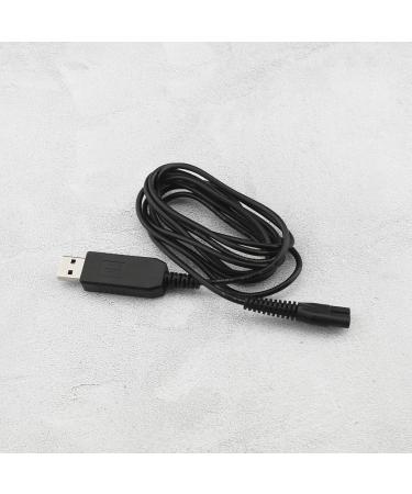 Buy ECSING 2 x USB Charging Cables for Razors - Compatible with 9649 Cordless Clerk 3.5V USB Network Cable Black 1.8m - Fast International Shipping - Buy Online on GoSupps.com