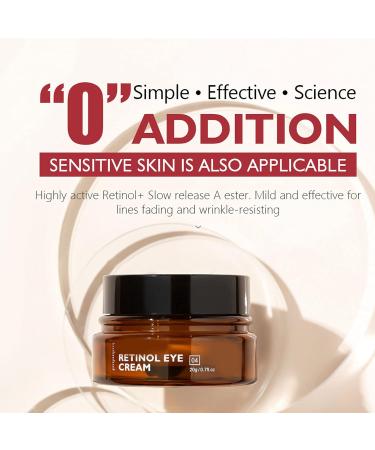Retinol Eye Cream | Anti-Aging Moisturizer for Dark Circles Wrinkles & Puffiness - Shop Now! - Buy Online on GoSupps.com