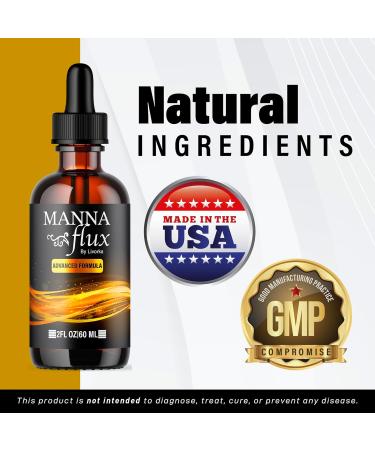 (2 Pack) MannaFlux Drops Manna Flux Advanced Formula Drops MannaFlux All-Natural Liquid Drops Supplement MannaFlux Drops Weight Loss Support MannaFlux Gotas Reviews 2 Bottles for 60 Days - Buy Online on GoSupps.com