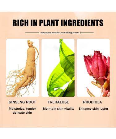 Mushroom Head Air Cushion CC Cream Foundation - Lightweight, Moisturizing, and Brightening - Natural Shade - Buy Online on GoSupps.com