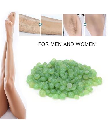 Buy Painless Depilatory Wax Beads - Paperless Hair Removal for Face Legs Armpits & More (Green) - Fast International Shipping - Buy Online on GoSupps.com