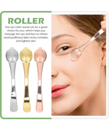  POPETPOP POPETPOP Ergonomic Eye Cream Roller for Skin Care Multifunctional Metal Spoon for Dividing - Buy Online on GoSupps.com