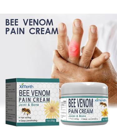 Buy Bee Venom Cream for Pain Relief & Wart Treatment - Bienergiftsalbe (1 Piece) - Effective Natural Ointment - Buy Online on GoSupps.com