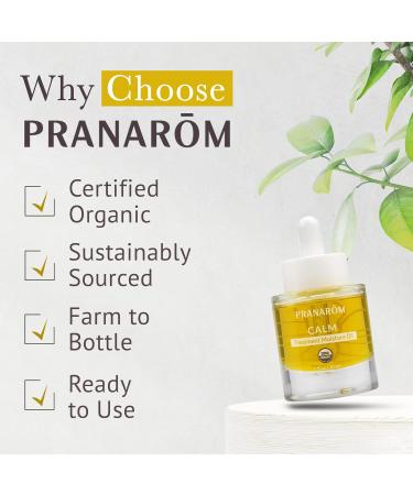 Pranarom - Calm Treatment Moisture Oil 30ml - Moisturizing Dry Sensitive Skin - Soothing - Organic Virgin Plant Oils Organic Essential Oils Treat: Calm - Buy Online on GoSupps.com