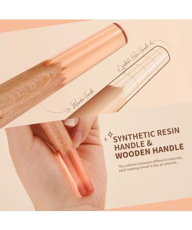 docolor Face Foundation Brush Professioneller Make-up-Pinsel Zum Einstellen Von Rouge-Highlighter-Konturen Kleine Niedliche Orangefarbene Katzenform Tragbarer Make-up-Pinsel - Buy Online on GoSupps.com