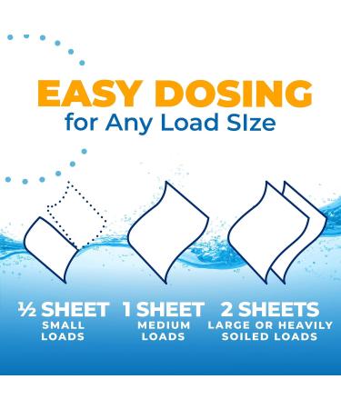 Arm & Hammer Power Sheets Laundry Detergent - Fragrance Free 50ct | Eco-Friendly Efficient Cleaning for 50 Loads - Shop Internationally - Buy Online on GoSupps.com