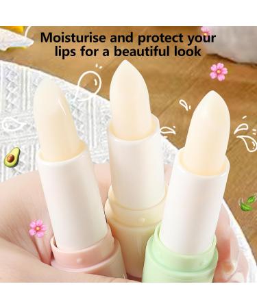 Natural Lip Balms Long-lastings Moisturizing Hydrating Lipstick Anti Cracked Reduce Lip Line Lip Care Makeup Cosmetic Natural Lip Care Beauty Treat Sweetheart Strawberr - Buy Online on GoSupps.com