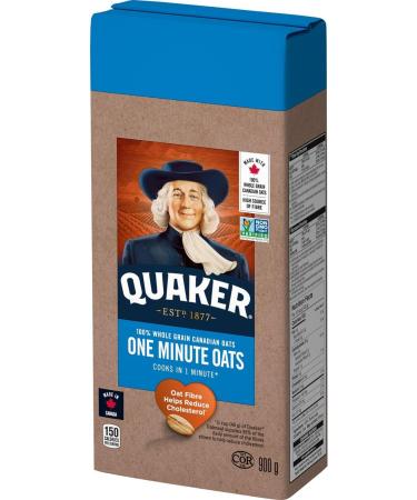 Quaker One Minute Oats 900 g One Minute Oats 900 g (Pack of 1) - Buy Online on GoSupps.com