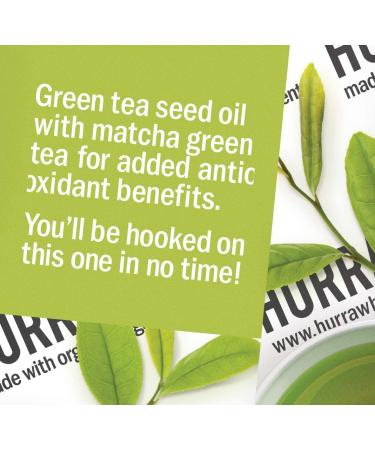 Hurraw! Green Tea Lip Balm - Nourishing .15 oz (4.3 g) | Organic, Vegan & Natural Care - Buy Online on GoSupps.com