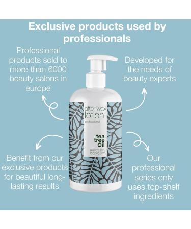 After Wax Lotion 500 ml | Professional Use for Bikini & Brazilian Waxing | Reduces Ingrown Hairs & Irritation - Buy Online on GoSupps.com