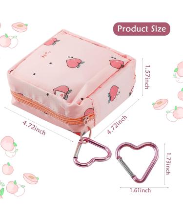 2pcs Period Bag - Sanitary Napkin Storage Organizer with Hooks for Girls and Women - Buy Online on GoSupps.com