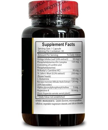 OLANTA TRADE SOLUTION Brain Memory Support - Learning Support Memory and Concentration Supplements Memory & Brain Health Support Supplement Ginkgo Biloba Immune Booster - 1 Bottle 30 Capsules. - Buy Online on GoSupps.com