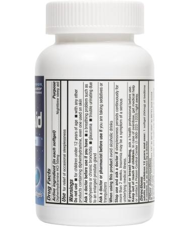 HealthA2Z Sleep Aid | Diphenhydramine 50mg | 200 Softgels | Supports Deeper | Restful Sleeping 200 Count (Pack of 1) - Buy Online on GoSupps.com