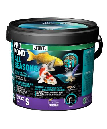JBL year-round food for Koi floating food sticks seasonal food PROPOND ALL SEASONS size S 1 kg S 1.0 kg