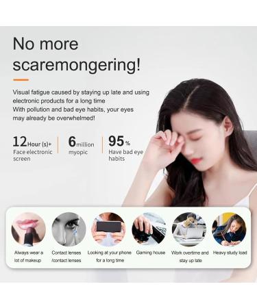 Eyes Spa Mist Sprayer Handy Nano Eye Mister 3 Gear Modes and Temp Adjustable Face/Eyes Dual Uses and Nano Atomization Technology USB Chargeable for Dry Eyes Moisturizing Hydration - Buy Online on GoSupps.com