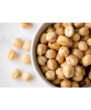 Organic Dry Roasted Blanched Hazelnuts 4 lbs - Non-GMO, Himalayan Salt, Vegan Snack - Kosher, Bulk Filberts - Buy Online on GoSupps.com