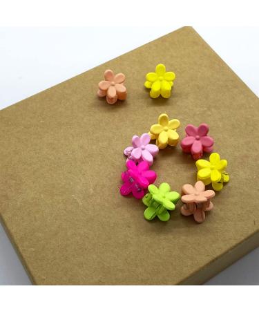 100 Pcs Colorful Flower Baby Hair Clips for Girls with Box - Toddler Hair Accessories - Buy Online on GoSupps.com