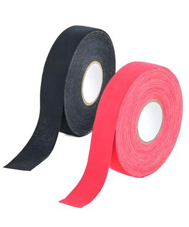 Naoketent ice hockey tape 2 pieces of ice hockey racket hockey tape racket tape ice hockey help anti -slip self -adhesive ice hockey racket tape for badminton handle tennis racket golf bat fishing rod
