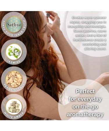 Buy Ancient Essence Sathya Essential Oil - 0.33 Ounce | Premium Quality Aromatherapy for Global Shipping - Buy Online on GoSupps.com