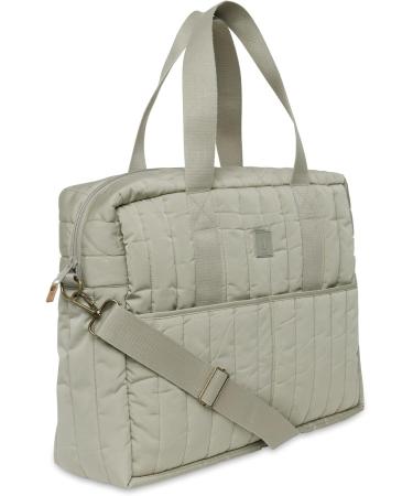 Jollein Changing Bag Puffed Moss - Olive Green - Water-Repellent Multifunctional Stroller Bag for Babies - Shop Internationally - Buy Online on GoSupps.com