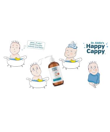 Happy Cappy Daily Medicated Shampoo and Body Wash Bundle - Baby Dandruff Shampoo, Helps Cradle Cap and Seborrheic Dermatitis, Reduces Redness, Dermatologist Tested, Fragrance-Free - 4 Pieces Bundle 8 Fl Oz (Pack of 4) - Buy Online on GoSupps.com